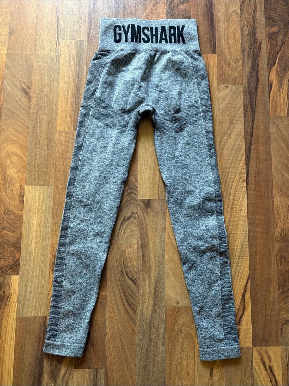 Gymshark Woman’s Grey Seamless High-Waist Leggings Size XS
